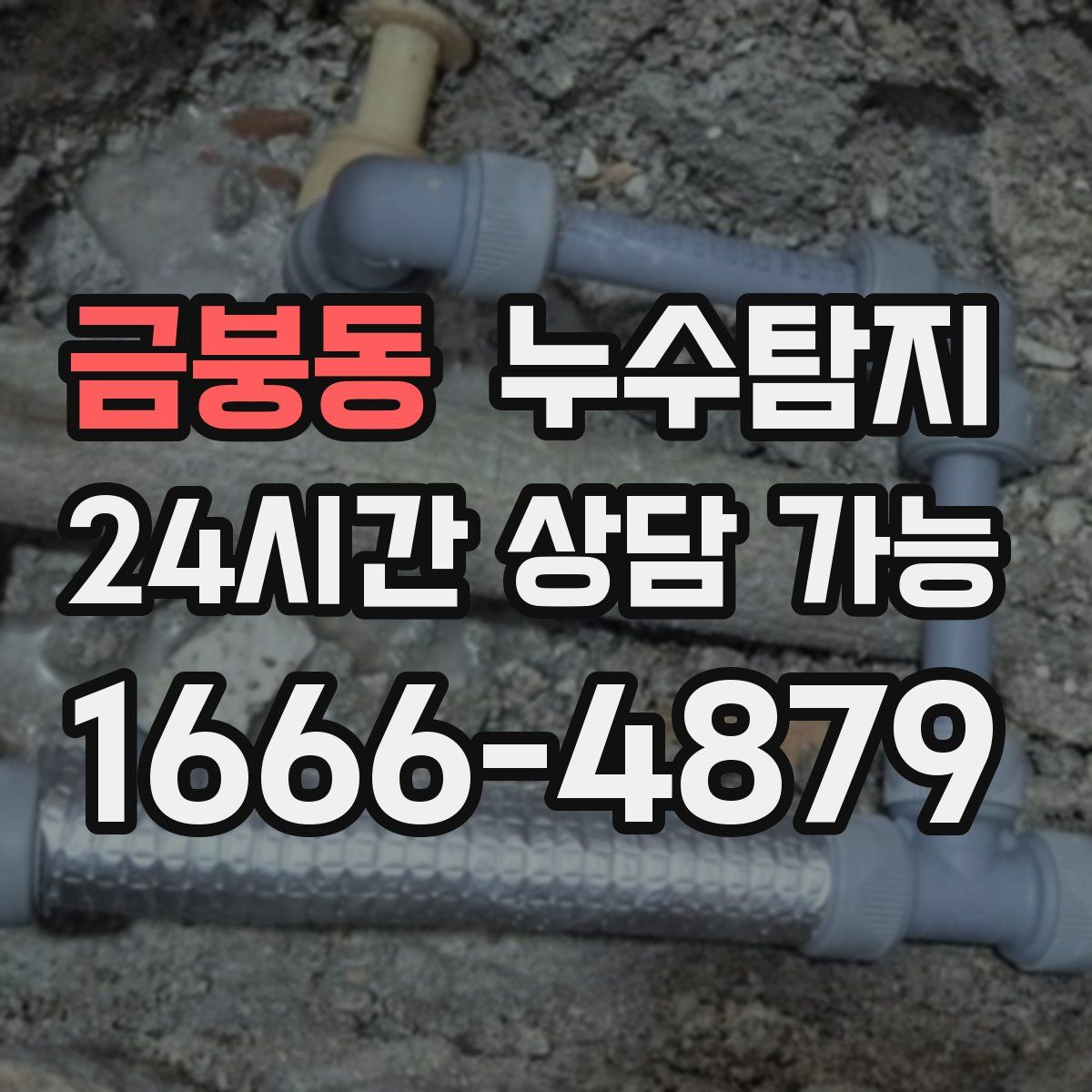 금붕동 누수탐지