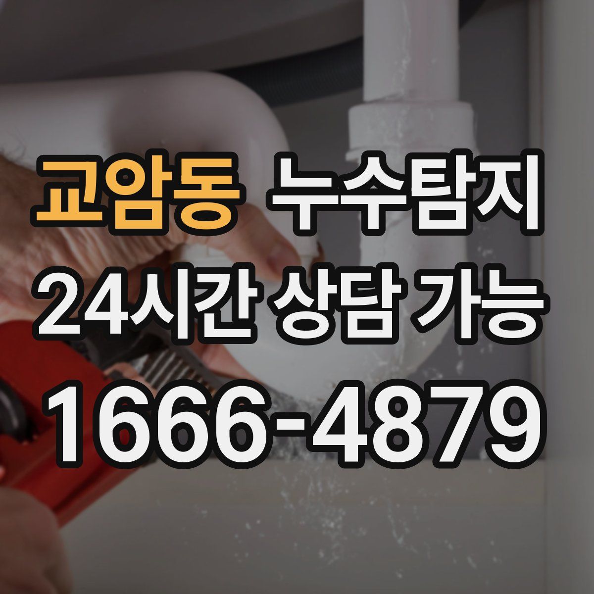 교암동 누수탐지