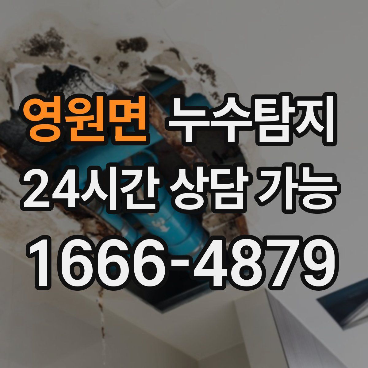 영원면 누수탐지