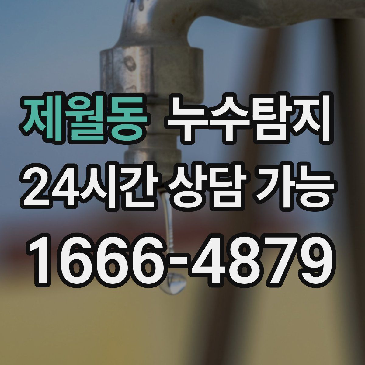 제월동 누수탐지