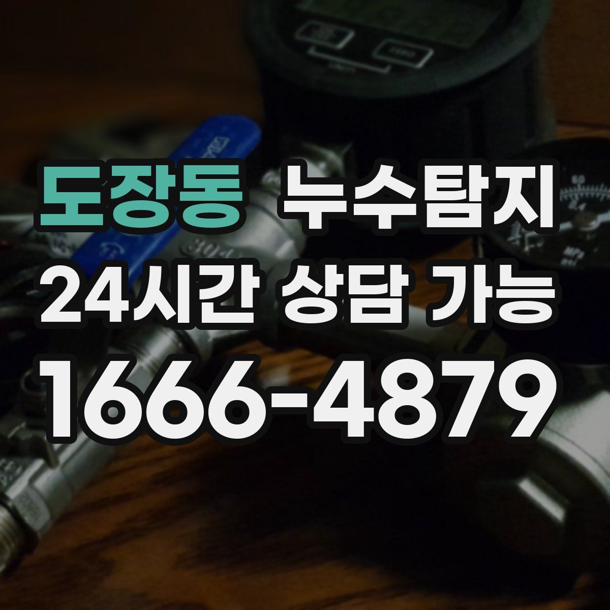 도장동 누수탐지