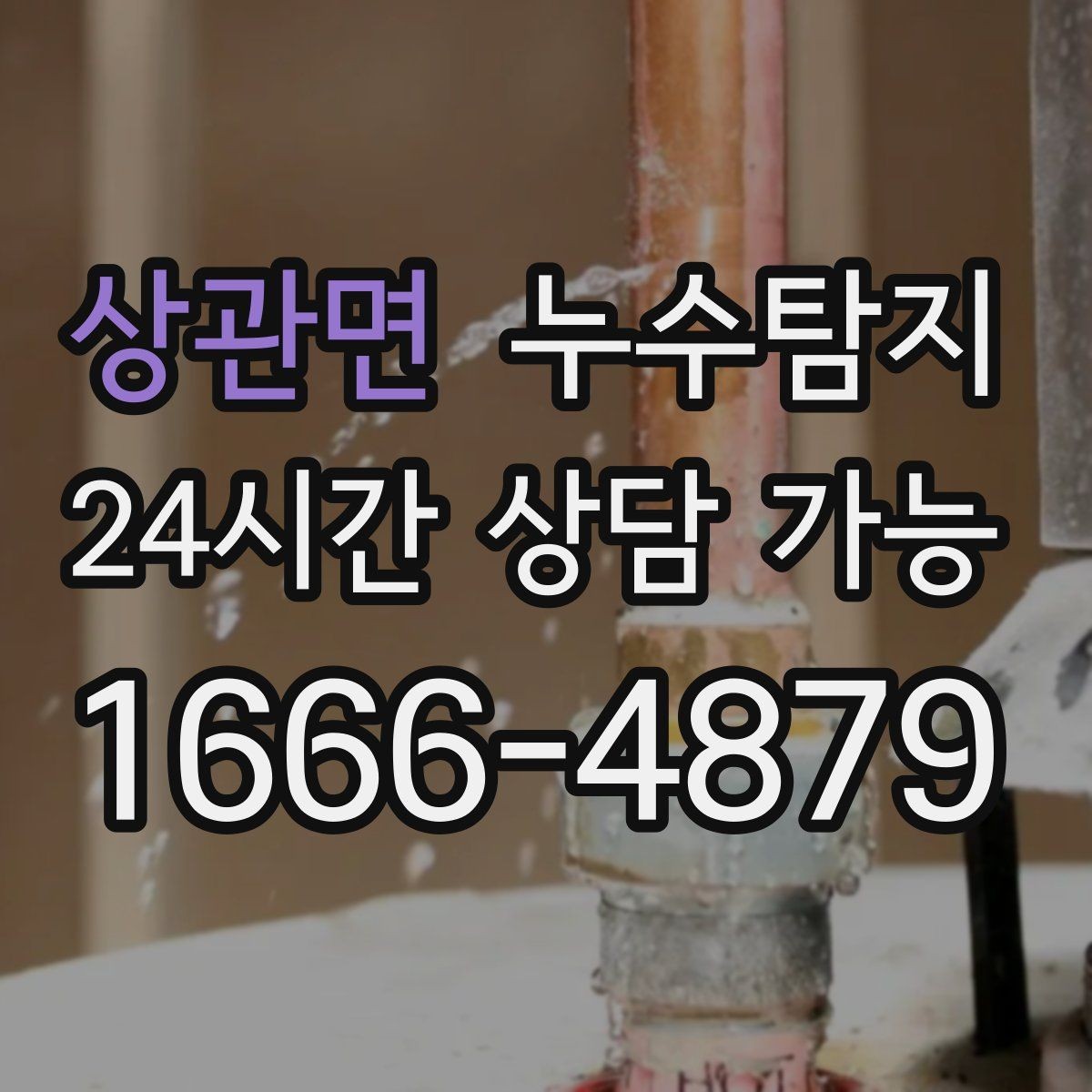 상관면 누수탐지 배수구 역류와 악취 해결 노하우