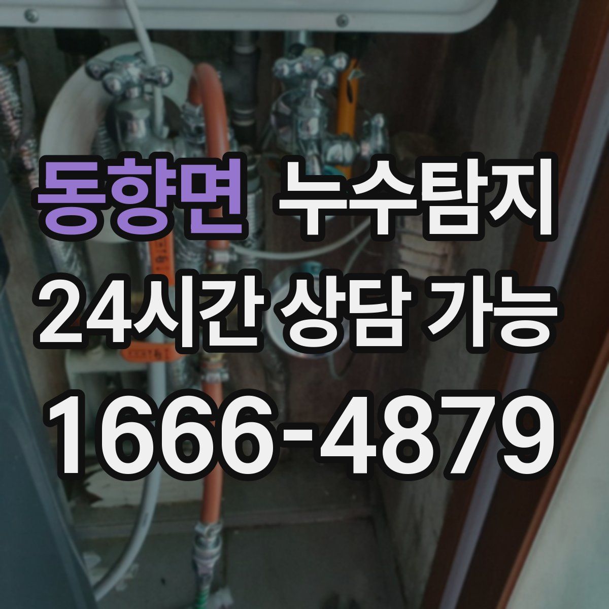 동향면 누수탐지