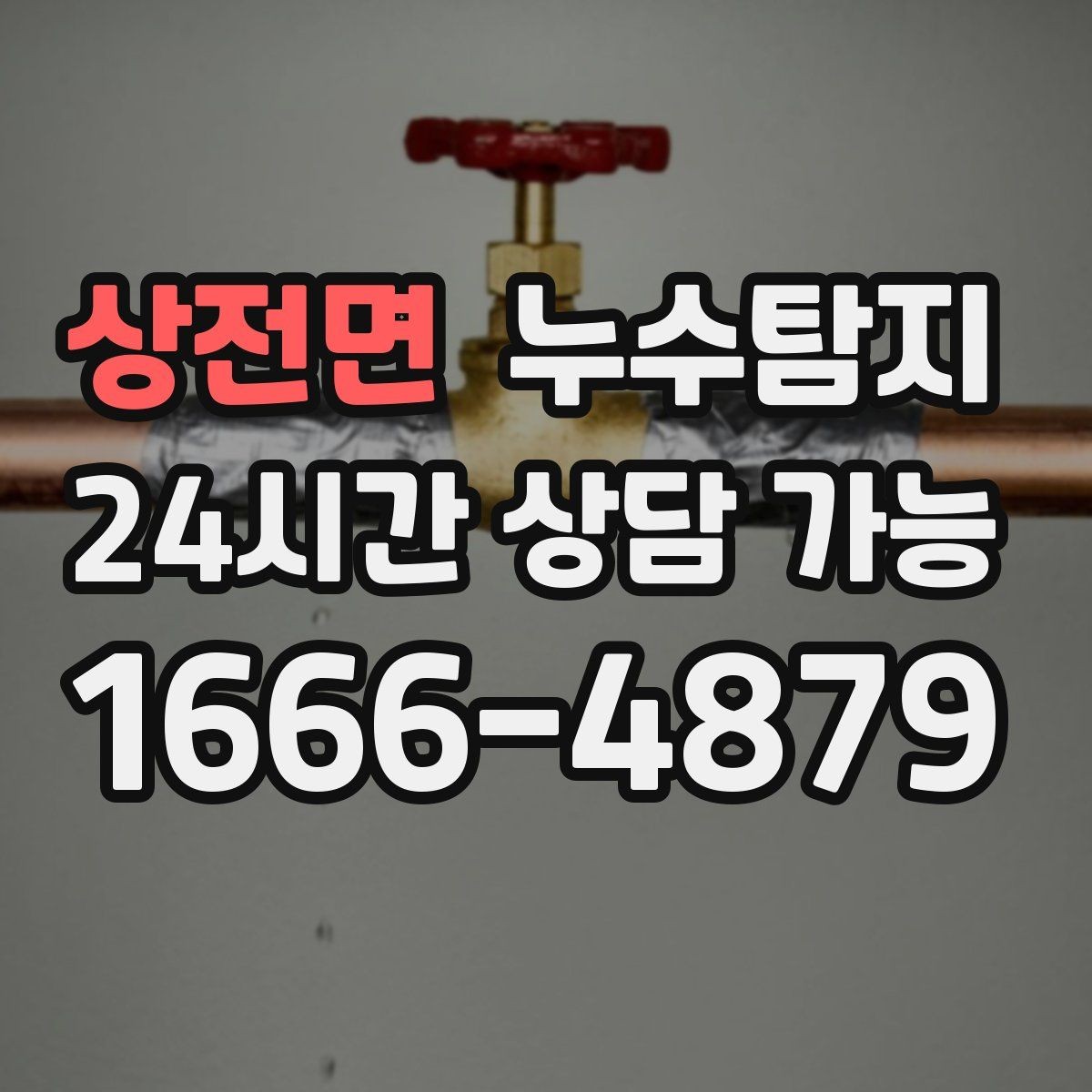 상전면 누수탐지 사전 점검으로 일정 지킨 이야기