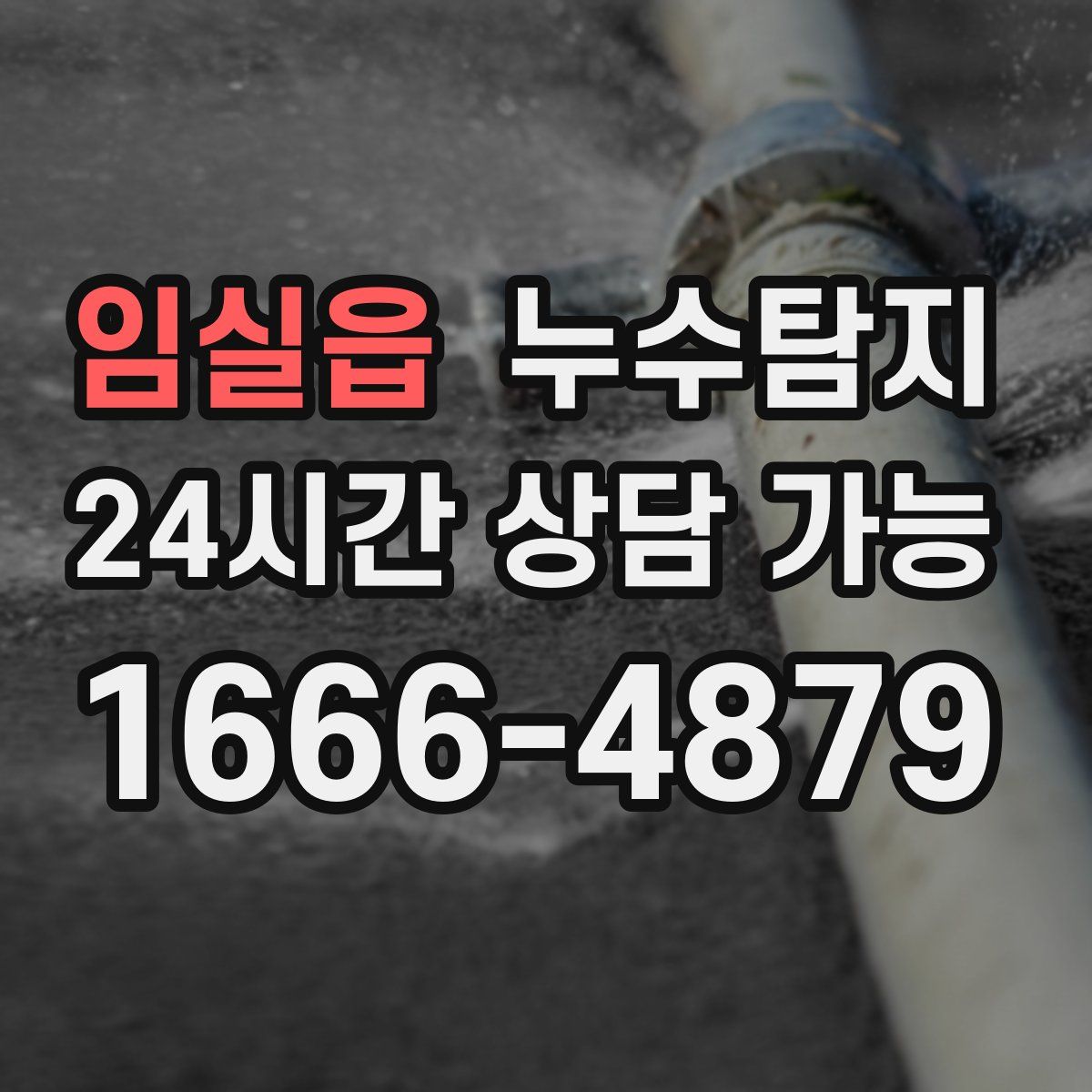 임실읍 누수탐지