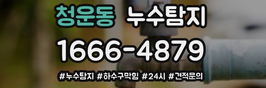누수닥터 누수탐지