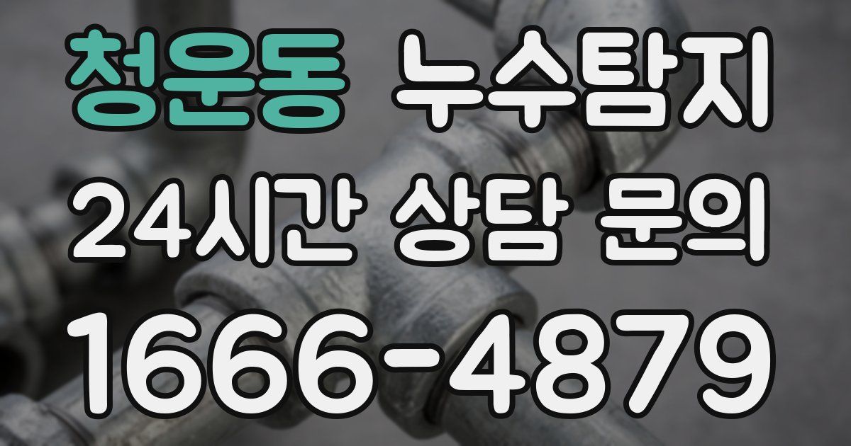 하수구막힘