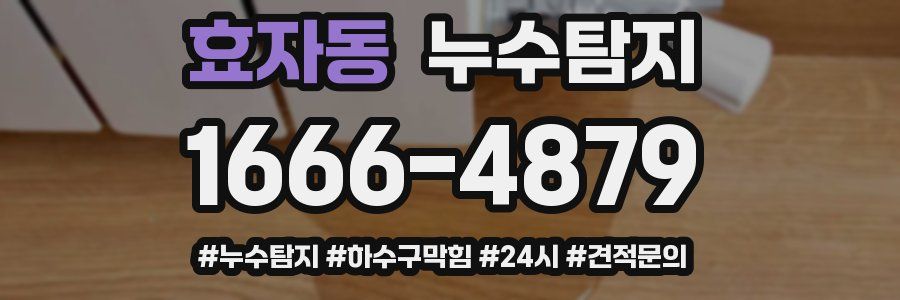 누수닥터 누수탐지