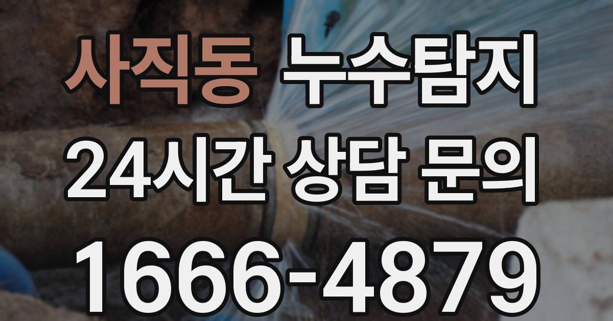 하수구막힘