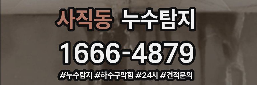 누수닥터 누수탐지