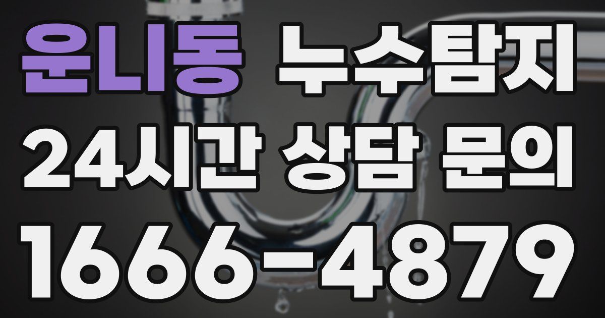 하수구막힘