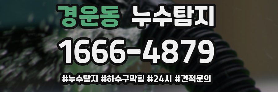 누수닥터 누수탐지