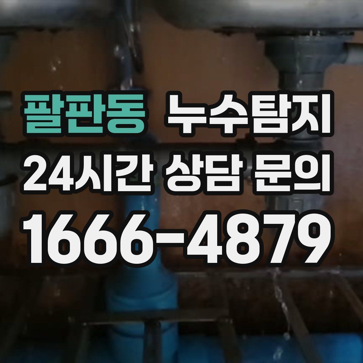 팔판동 누수탐지 집 안 공기질이 달라진 이유