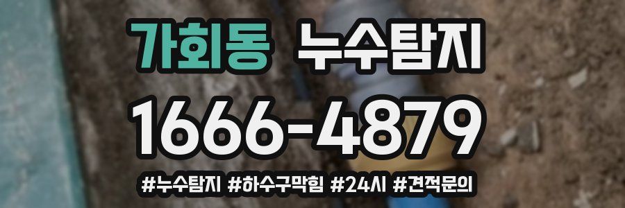 누수닥터 누수탐지