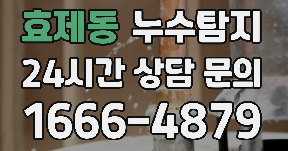하수구막힘