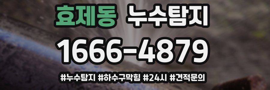 누수닥터 누수탐지