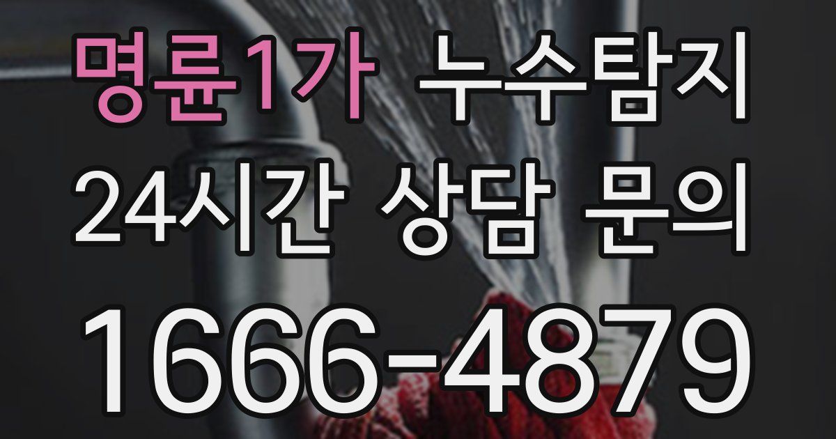 하수구막힘