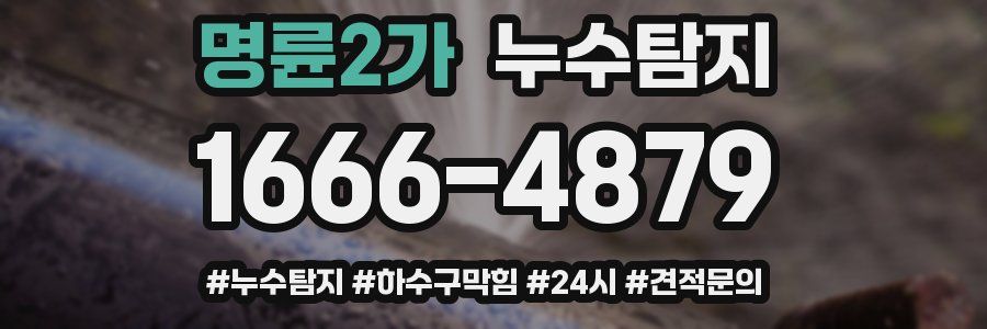 누수닥터 누수탐지