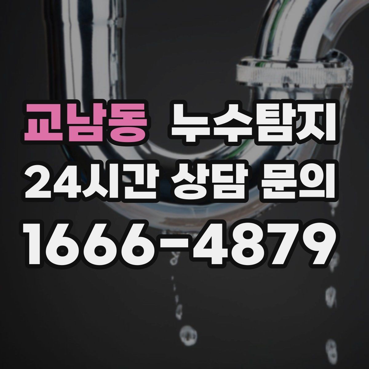 교남동 누수탐지 새집 곰팡이 원인 차단