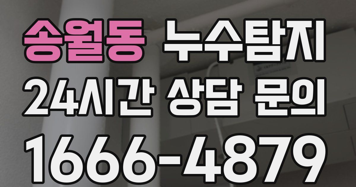하수구막힘