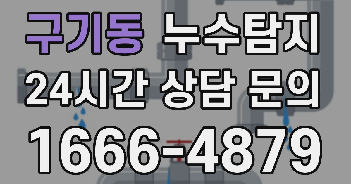 하수구막힘