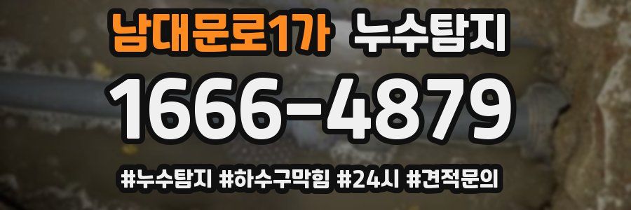 누수닥터 누수탐지