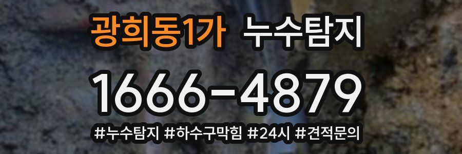 누수닥터 누수탐지
