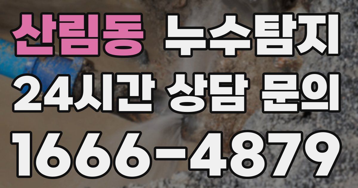 하수구막힘