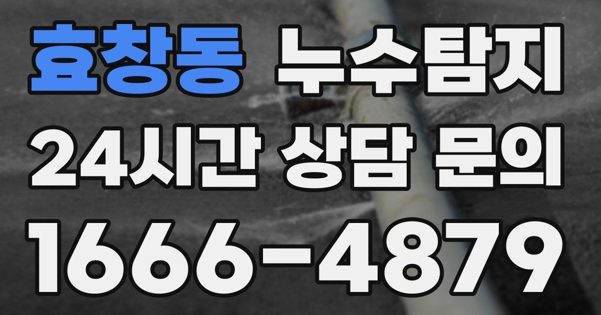 하수구막힘