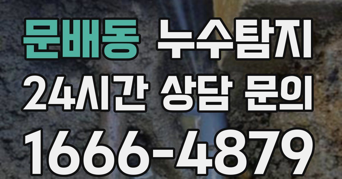 하수구막힘