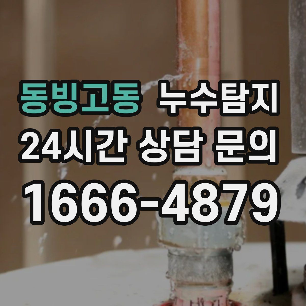 동빙고동 누수탐지 장마철 대비 방수 점검