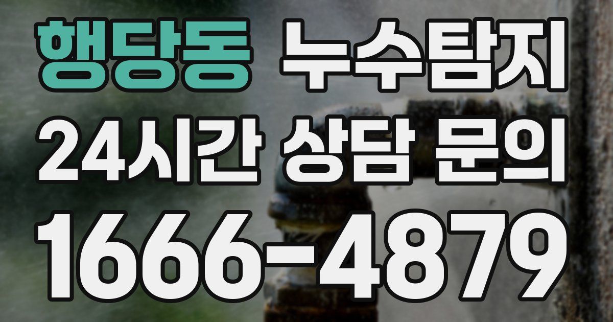 하수구막힘