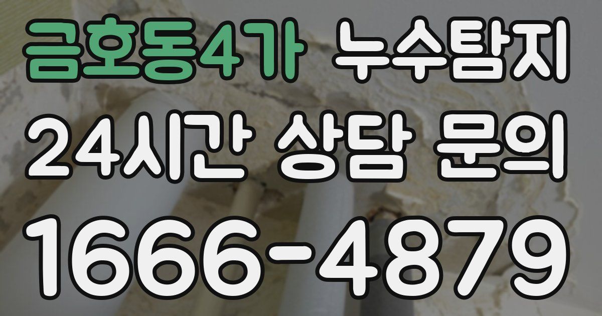 하수구막힘