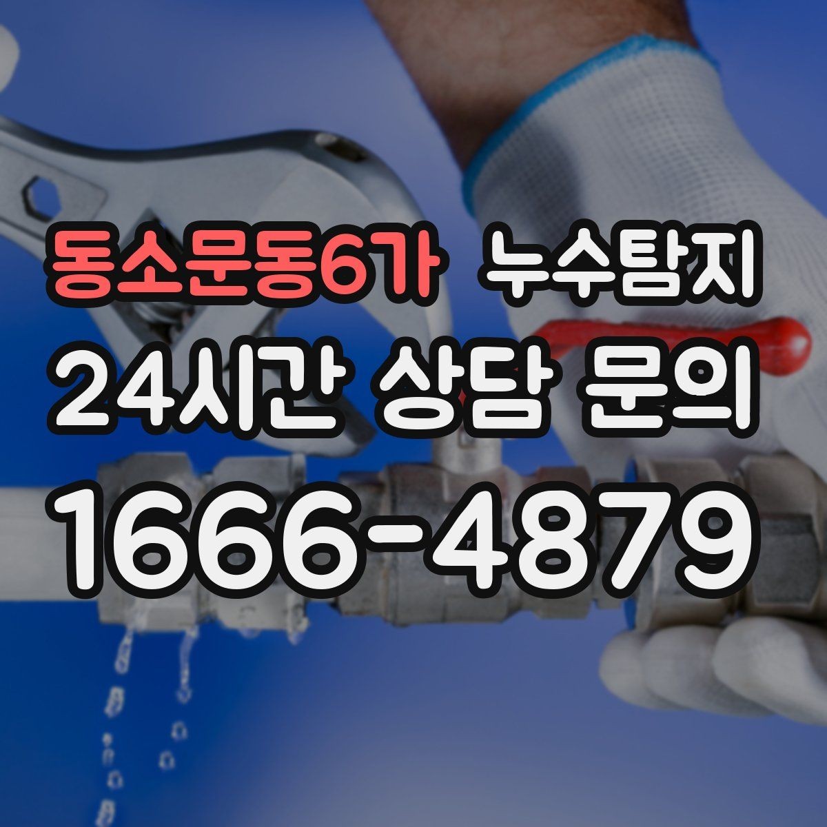 동소문동6가 누수탐지 세탁실 배수 문제 진단 경험