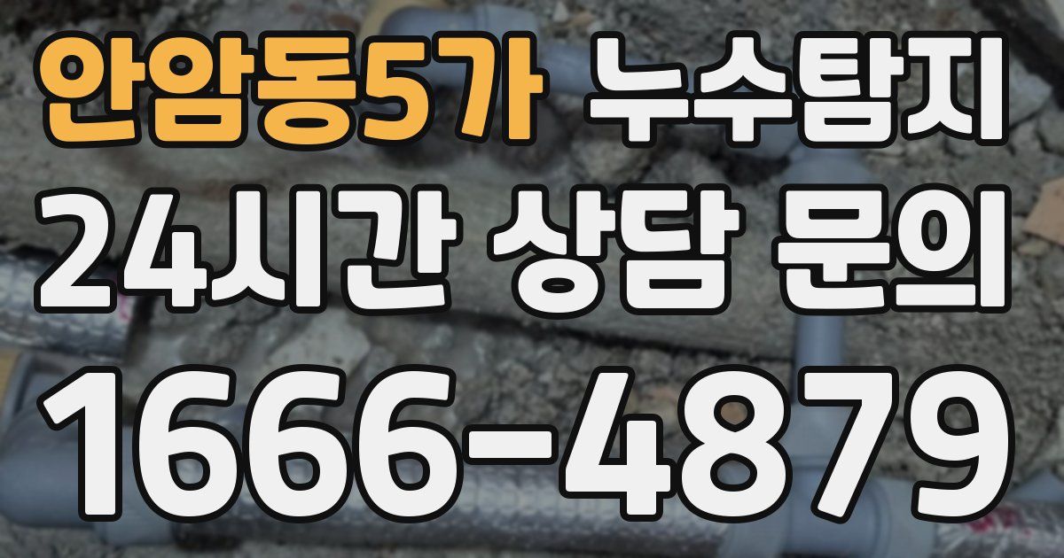 하수구막힘