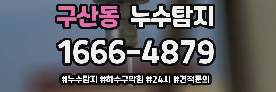 누수닥터 누수탐지