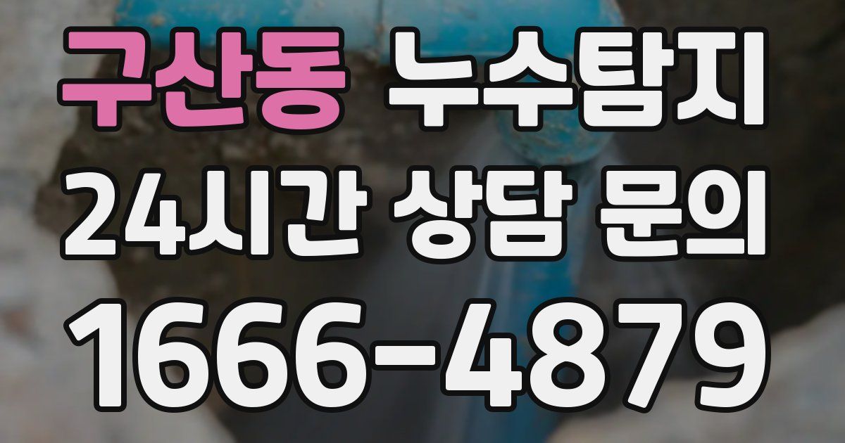 하수구막힘