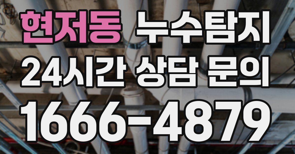 하수구막힘