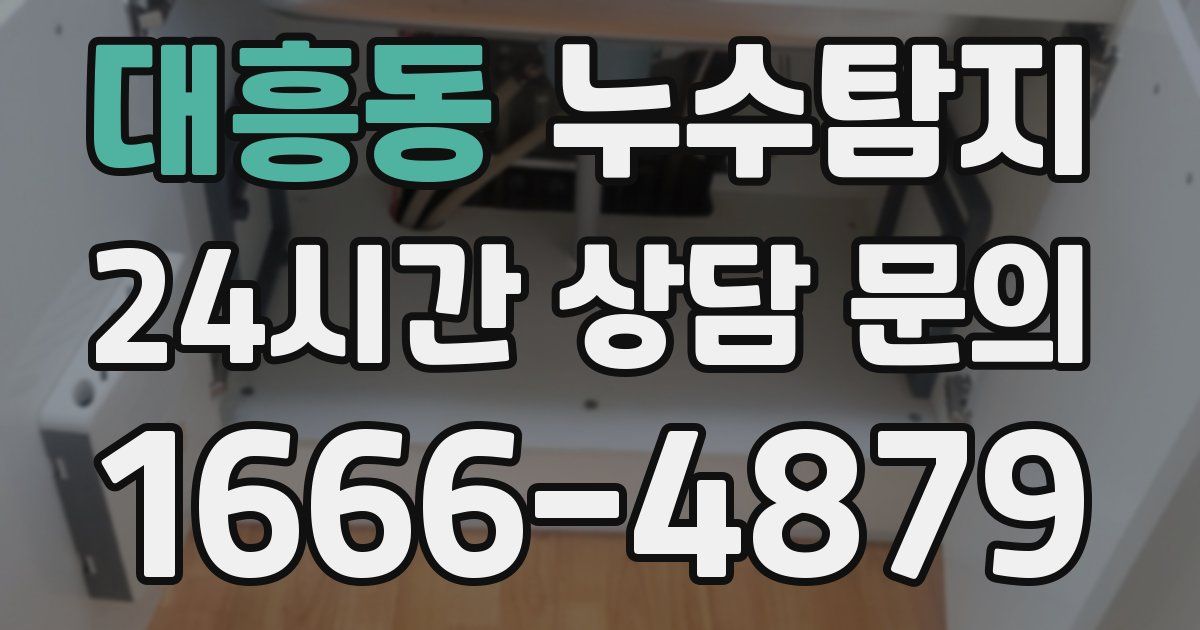 하수구막힘