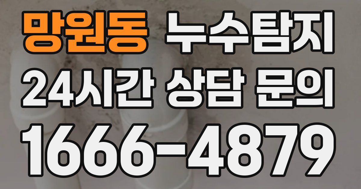 하수구막힘
