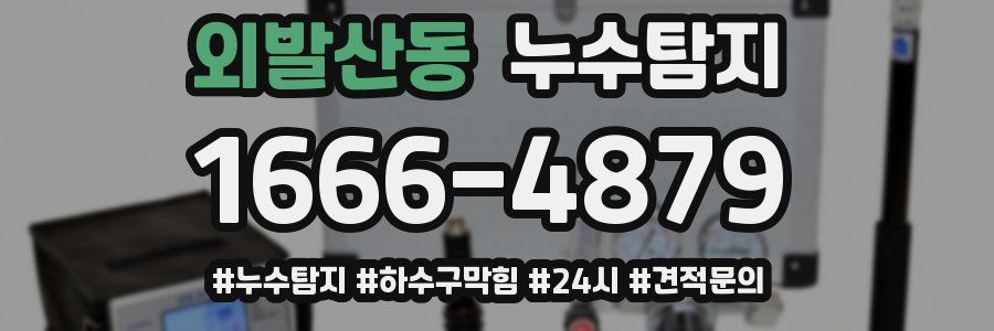 누수닥터 누수탐지