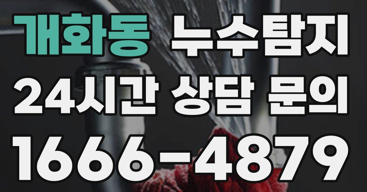 하수구막힘