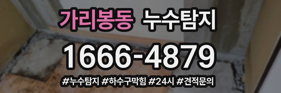 누수닥터 누수탐지