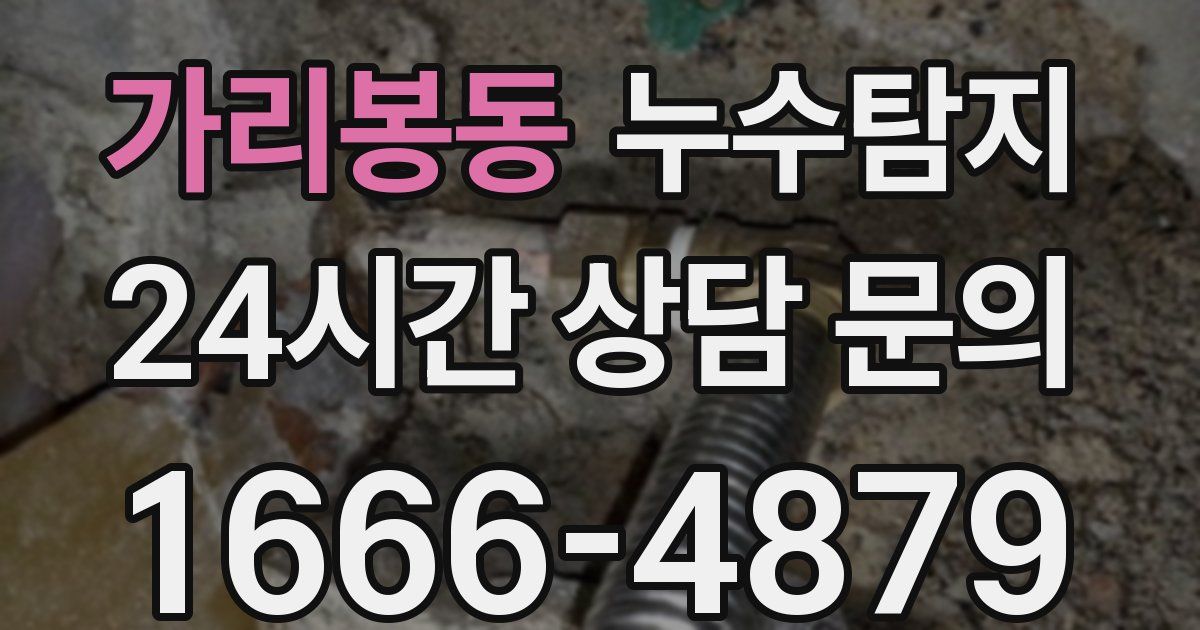 하수구막힘