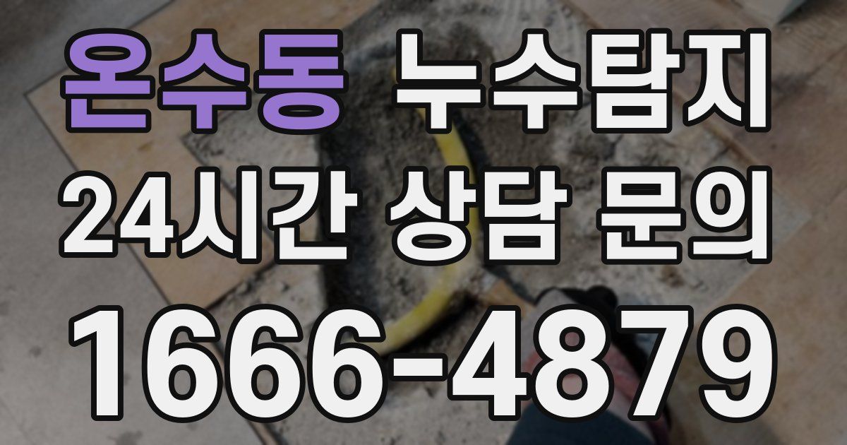 하수구막힘