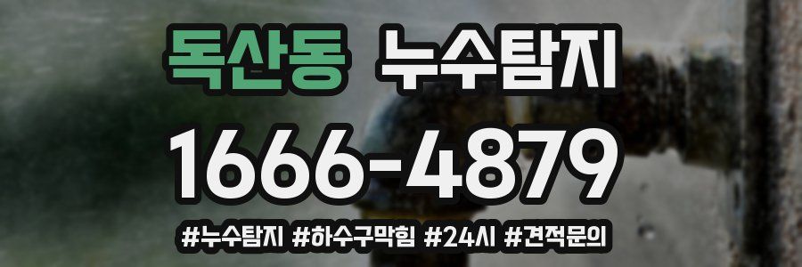 누수닥터 누수탐지