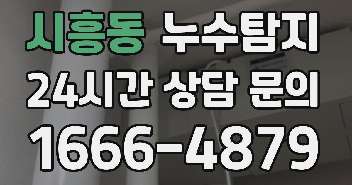 하수구막힘