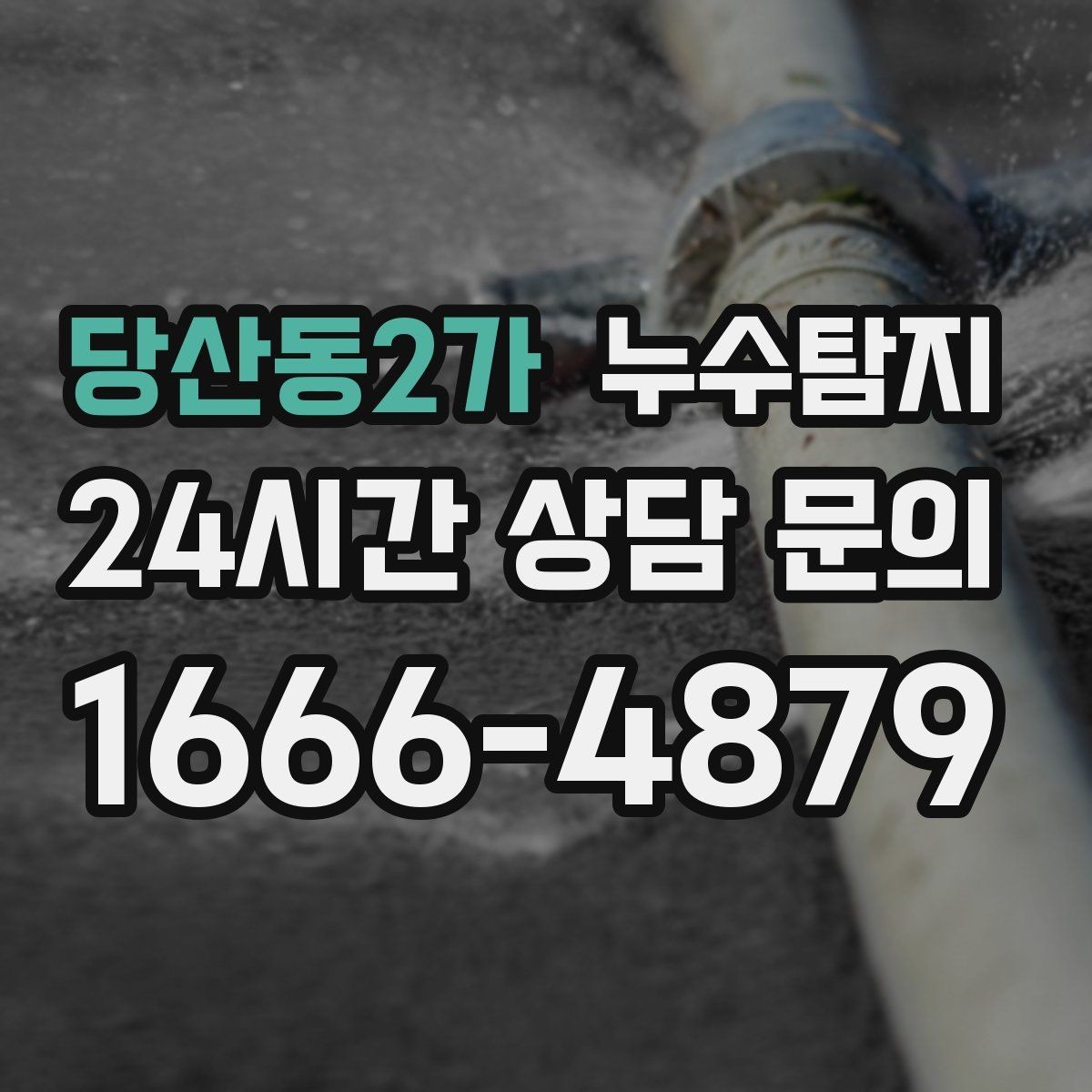 당산동2가 누수탐지 슬래브 누수 의심부터 확정까지