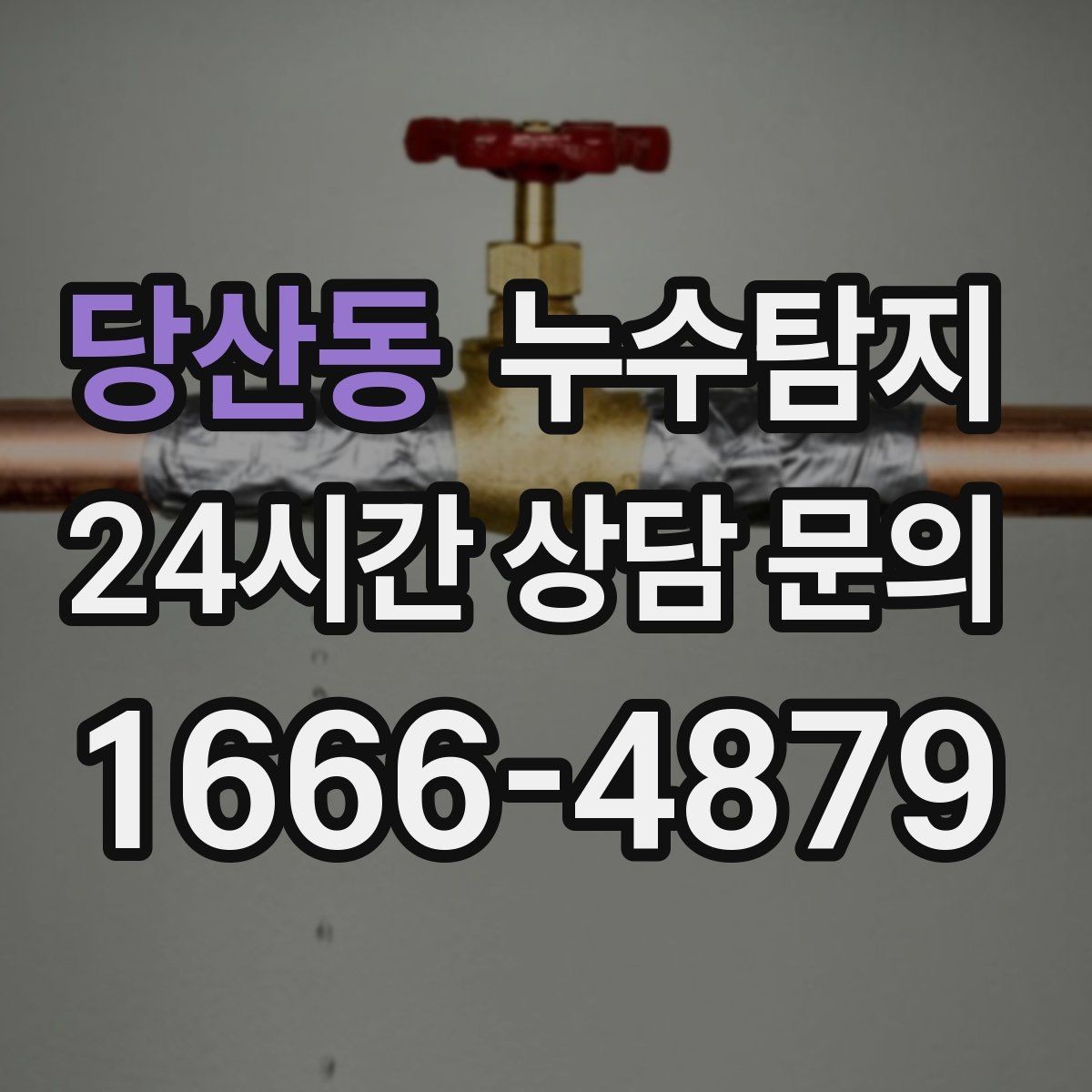 당산동 누수탐지 사후 재점검으로 안심한 이유