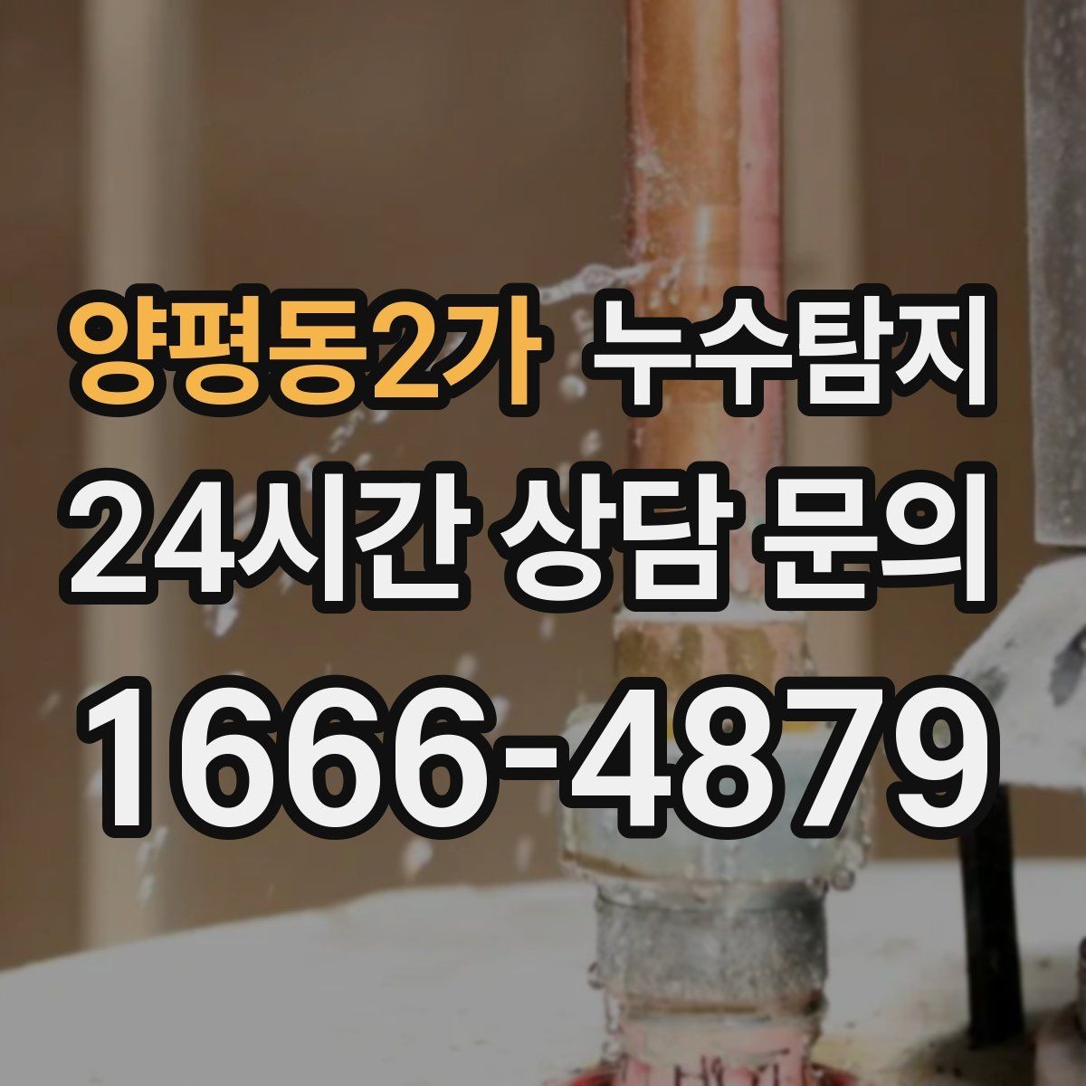 양평동2가 누수탐지 전열교환기 결로 구분 체험담
